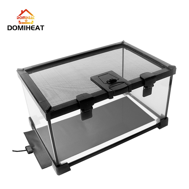 Calentamiento Almohadilla para mascotas Almohadilla calefactora Control de temperatura Película calefactora de PVC Impermeable Comercio exterior Temperatura constante Shougong Lagarto Douyu Cuerno Rana Enviar