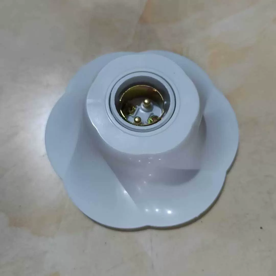 E27/B22两用灯座厂家直销双用灯头灯盘家用装饰灯座中东非洲