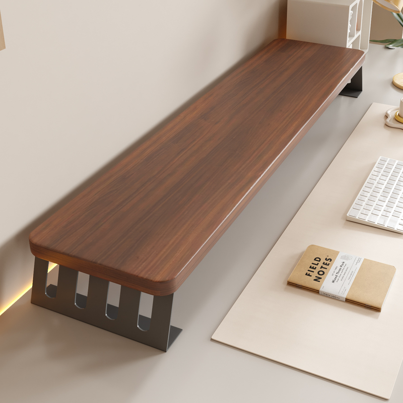 Desktop Computer Monitor Riser Stand, Screen Support Pad, Elevated Base, Office Desk Organizer, Storage Shelf Against the Wall Desktop Computer Monitor Riser Stand, Screen Support Pad, Elevated Base, Office Desk Organizer, Storage Shelf Against the Wall