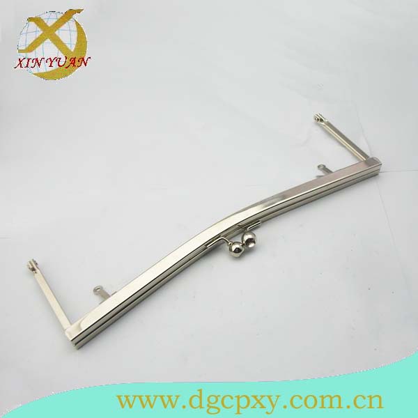 供应皮具五金配件半圆手袋五金，  口夹 手袋配件