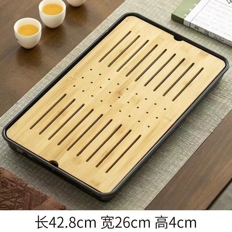 대나무대직사각형[블랙] 43*26cm