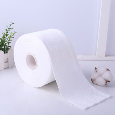 disposable Face Towel Cotton soft tissue Cleansing towels Reel Facial Calian cosmetology Cleansing towel Wet and dry Dual use