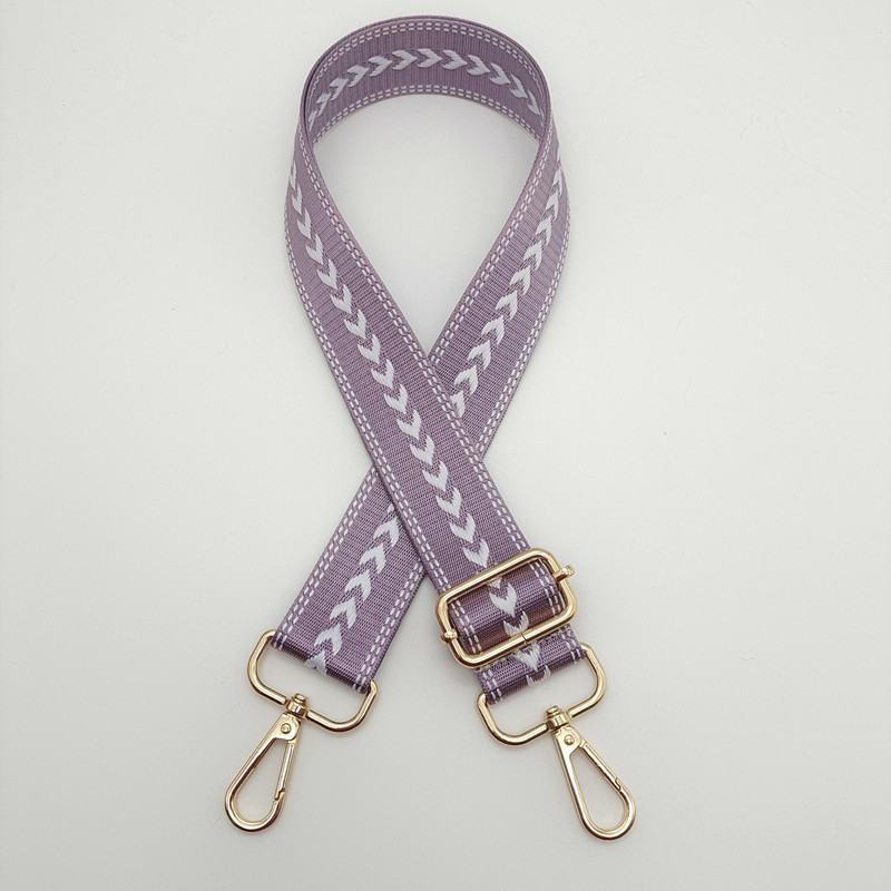 Light purple + gold hook