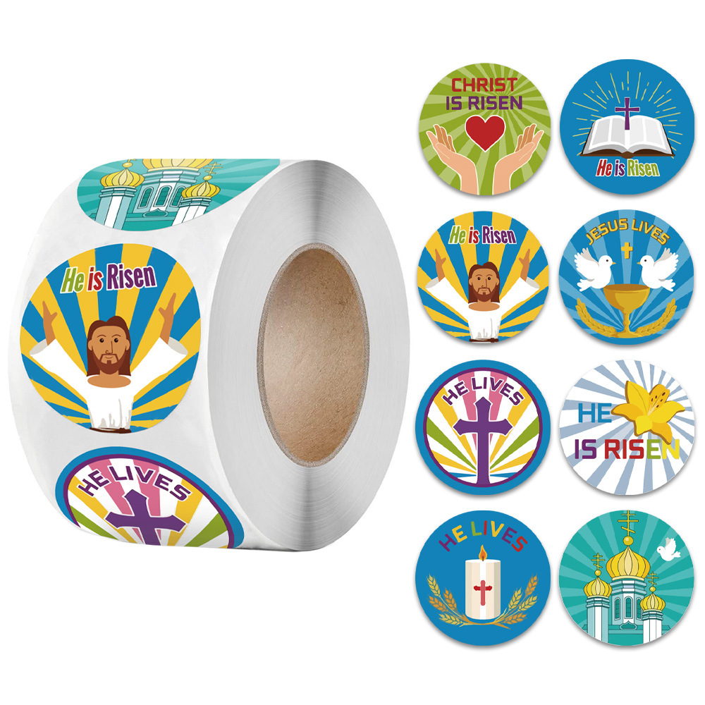 Roll Easter Toys Stickers Sealing Sticke...