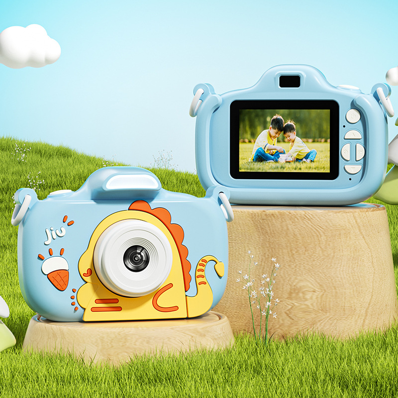 La nueva cámara para niños transfronteriza Polaroid puede tomar fotos e imprimir dibujos animados digital mini X2 HD fábrica de origen de cámara dual