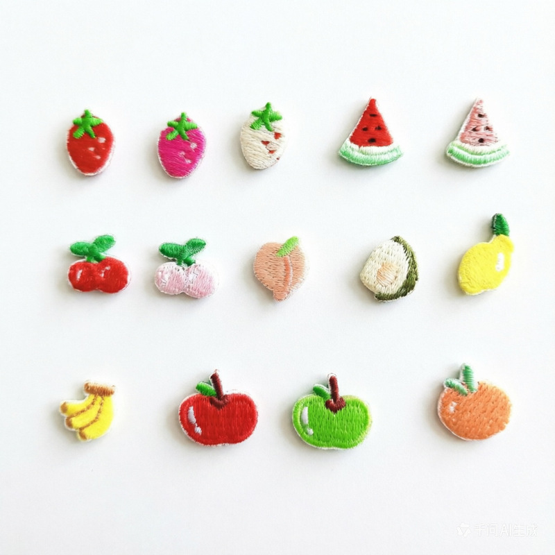 Flower Pill Embroidery Ironing Sticker 1-2cm Mini Small Fruit Hot Melt Adhesive Embroidery Cloth Sticker Decorative Patch Flower Pill Embroidery Ironing Sticker 1-2cm Mini Small Fruit Hot Melt Adhesive Embroidery Cloth Sticker Decorative Patch