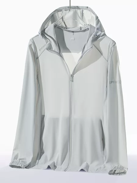 Summer Outdoor UPF50 Anti-UV Sun Protection Clothing Men's Coat Coat Skin Clothing Ice Silk Breathable Sun Protection Clothing Women