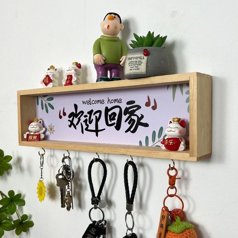 Welcome Home Entranceway Shelf Decorations Ornaments Living Room Wall Key Storage Storage Items Housewarming Welcome Home Entranceway Shelf Decorations Ornaments Living Room Wall Key Storage Storage Items Housewarming