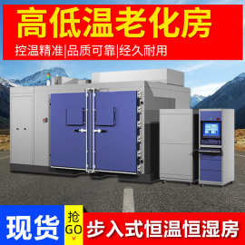 步入式恒温恒湿房老化房大型高低温实验室电子产品模拟环境测试箱