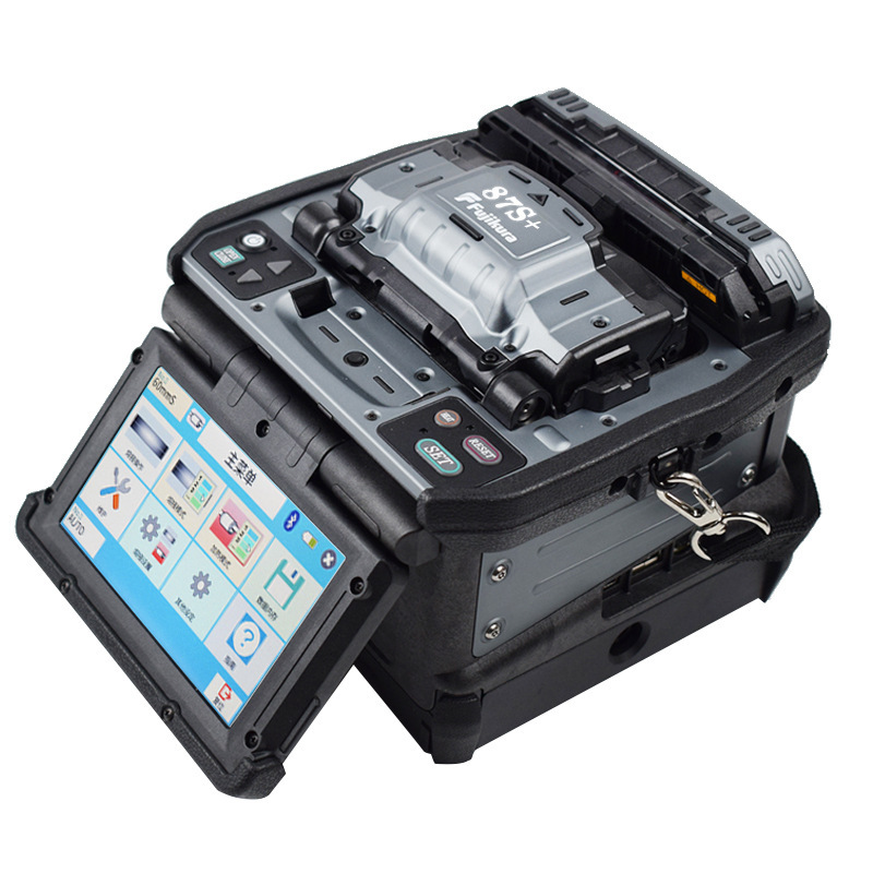 Japan Fujikura Fsm 87S+ Fiber Optic Fusion Splicer Six-Motor Trunk Machine Fiber Fusion Machine with Ct50 Fiber Optic