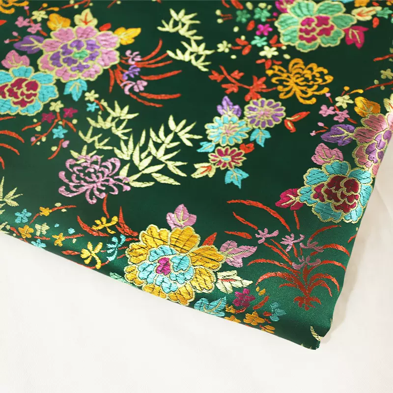旗袍马甲连衣裙面料古风汉服娃衣童装服装面料手工口金包diy布料