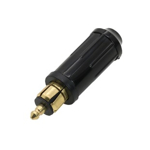 Factory supply wholesale black car cigarette lighter cigarette lighter plug cigarette end