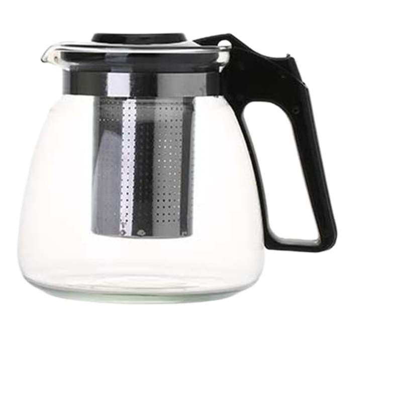 Juego de tetera de vidrio - 5 piezas, de gran capacidad, para ceremonias de té Kung Fu en hogar o tienda, ideal como set de regalo.