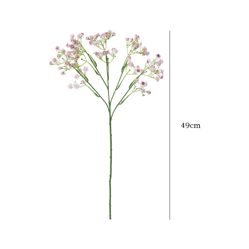 満天の星のシミュレーション花の造花の花束のプラスチックの花の結婚式の花嫁の手は満天の星の花束のレストランのホテルの道具を持ちます。|undefined
