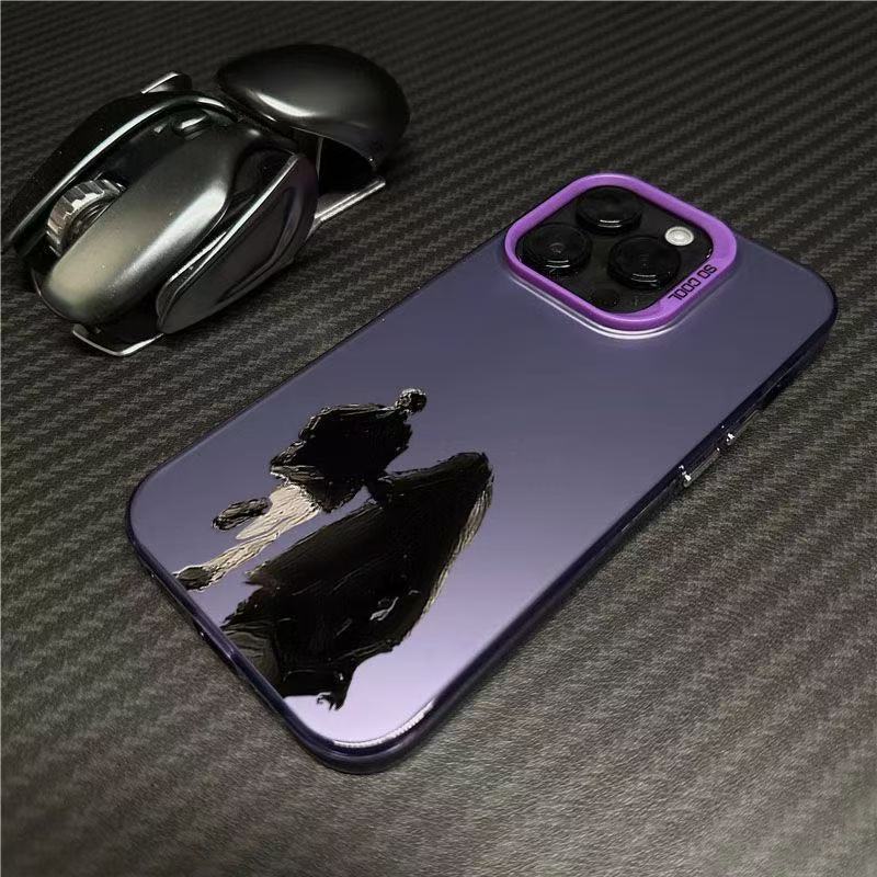 Pareja nueva aplicación iphone16 funda para teléfono móvil Apple 15promax/14 art 13pro12 Europa y América 11xr