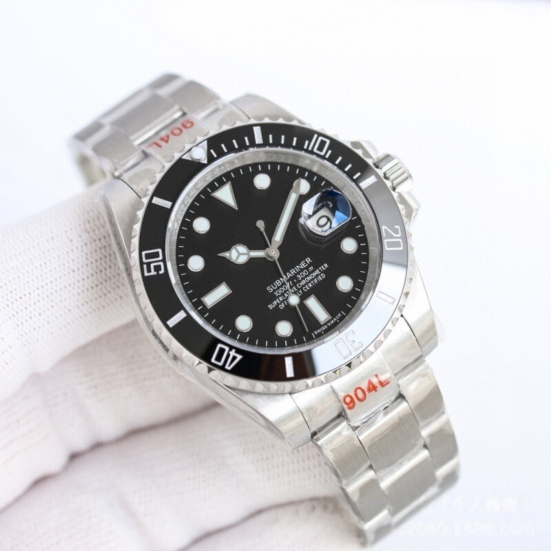 Genuine Swiss Labor Men's Green Submariner Watch, Fully Automatic Mechanical Watch, Waterproof, Stainless Steel, Luminous, Business Men's Watch Genuine Swiss Labor Men's Green Submariner Watch, Fully Automatic Mechanical Watch, Waterproof, Stainless Steel, Luminous, Business Men's Watch