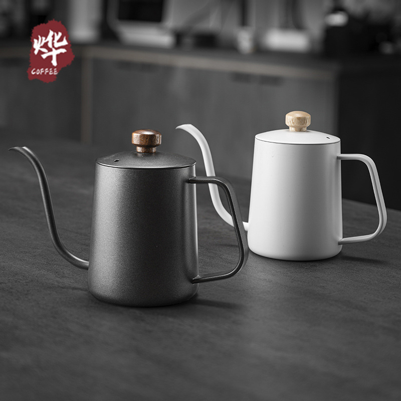Hand-Pour Coffee Pot Stainless Steel Household Outdoor Long Spout Narrow Mouth Drip Filter Coffee Hand-Pour Pot Wholesale Hand-Pour Coffee Pot Stainless Steel Household Outdoor Long Spout Narrow Mouth Drip Filter Coffee Hand-Pour Pot Wholesale
