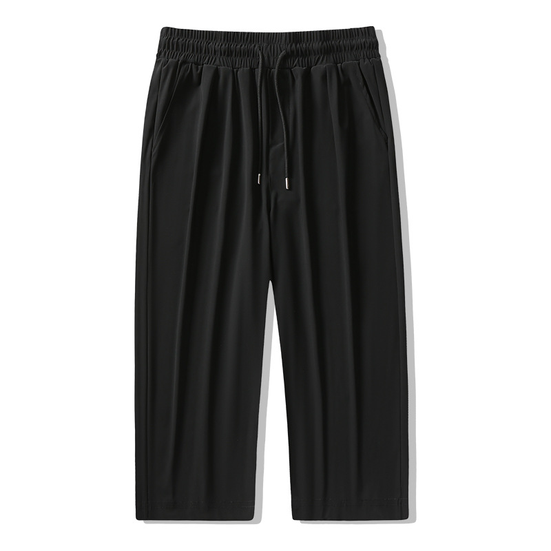 Silk men's summer trend thin trousers for leisure