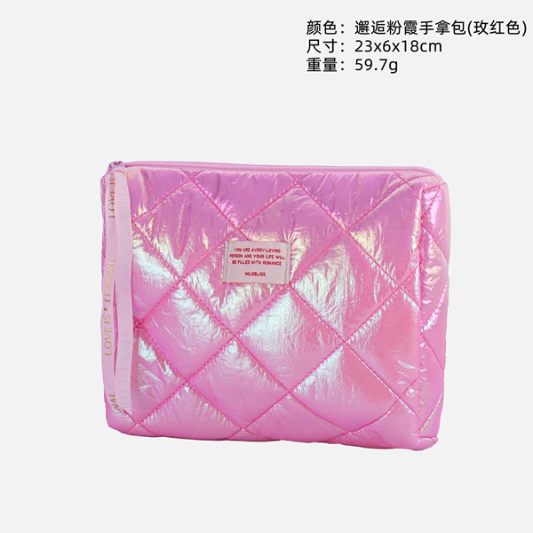 Red small clutch bag