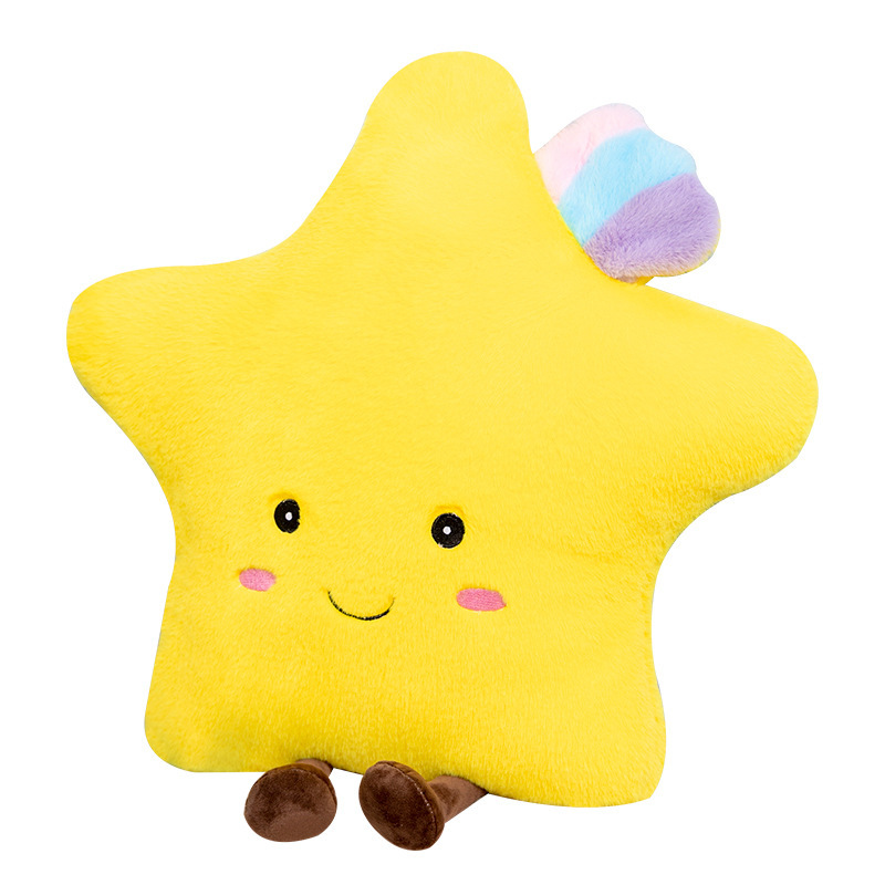 Amuseable transfronterizo pequeño sol almohada juguetes de peluche luna nube almohada muñeca muñeca