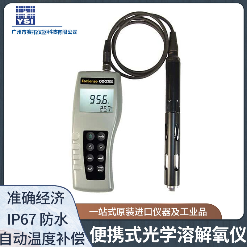 YSI 便携式水产养殖溶氧仪溶解氧测定仪实验室检测分析仪59353-24