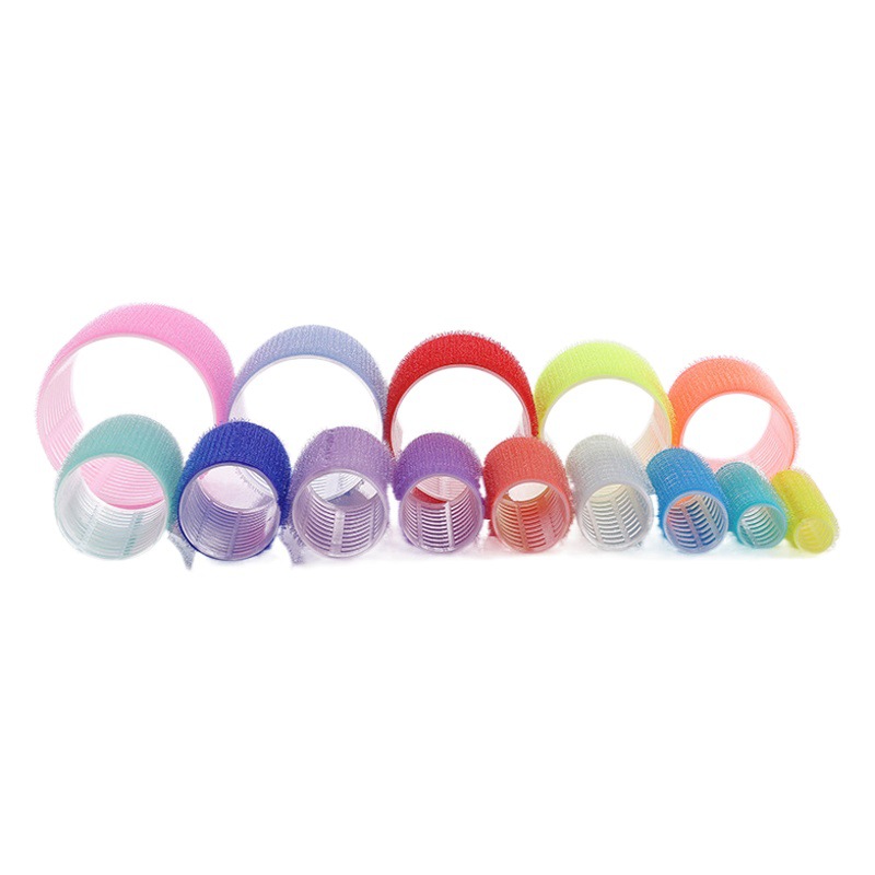 Amazon's Best-Selling Curling Artifact Air Bangs Curling Barrel Eight-Character Lazy Pear Hair Curling Self-Adhesive Curling Barrel