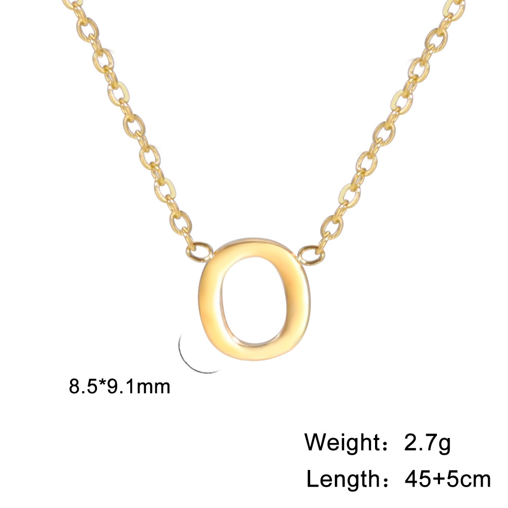 Golden, letter O