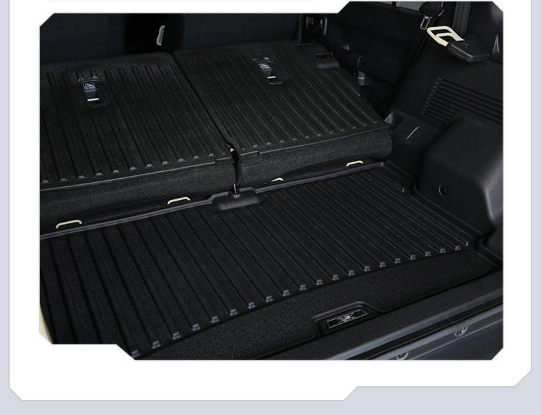 Suitable for 23-26 Models of 5-Door Suzuki Jimny Trunk Mat Jc74 Rear Seat Car Modification Backrest Cushion Interior