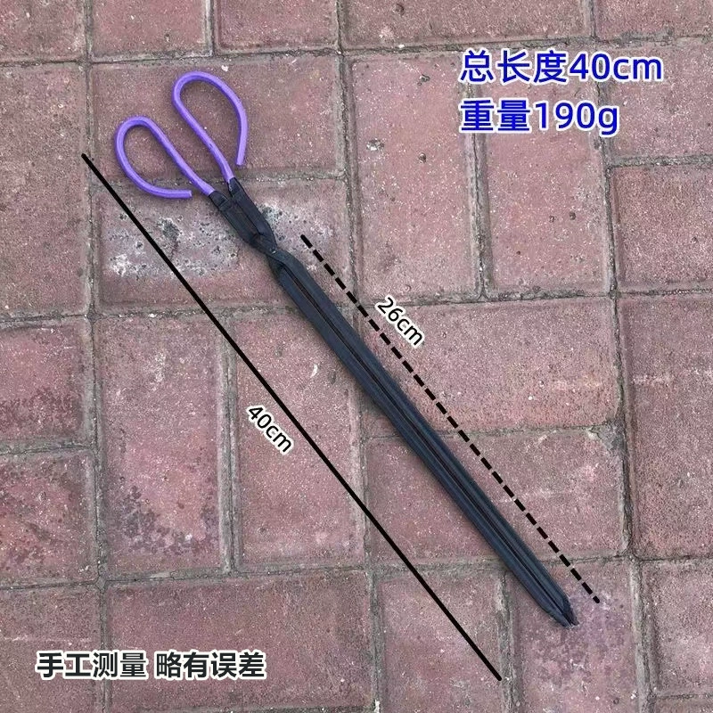 Fire tongs Rural firewood clip One piece hair thickened coal balls pliers Fire garbage clip Sanitation clip