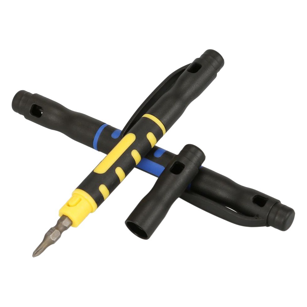 0,8 cinco-ángulo de división de Apple destornillador de teléfono móvil 4-en-1 Pen herramienta destornillador de regalo precio de fábrica cambio de color al por mayor