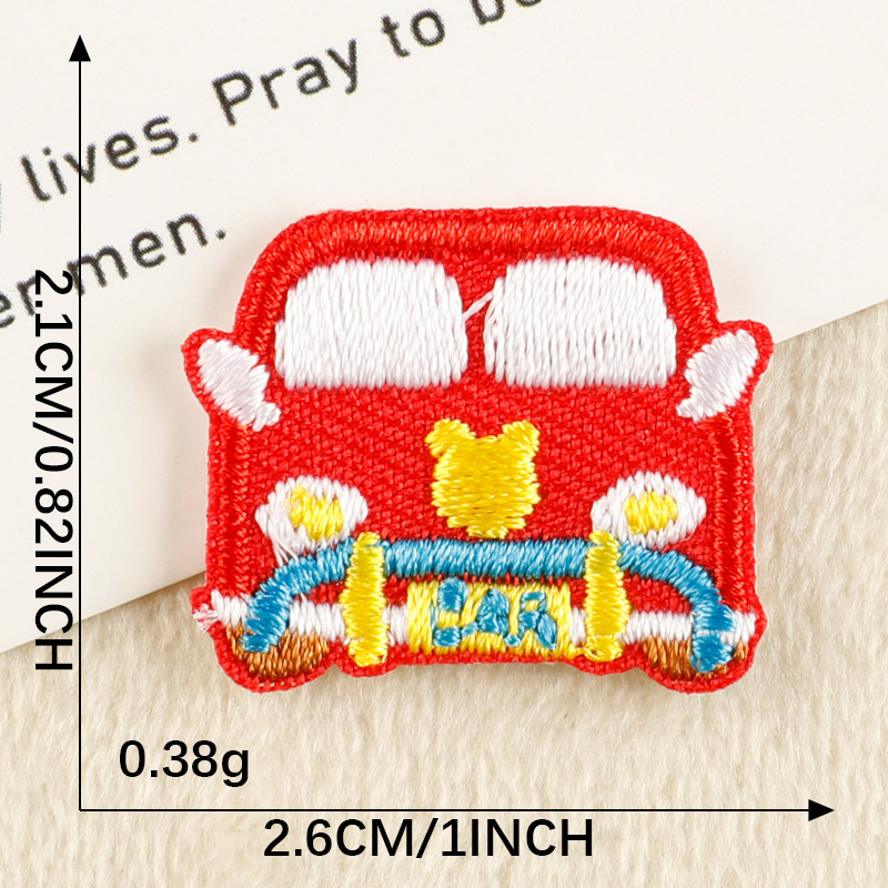 パッチ韓国刺繍パッチクリエイティブ漫画動物食品バッグ DIY アクセサリー한국Wappen パッチ布パッチ|undefined