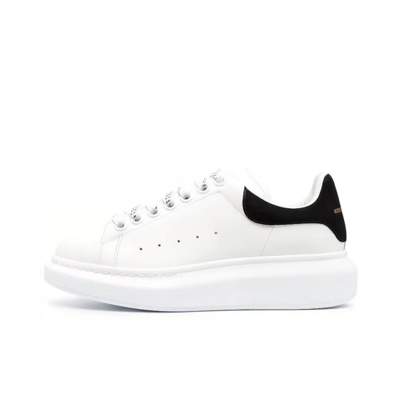 Cross-Border Putian Shoes, High-Quality Mcqueen White Sneakers, Men's and Women's Couple Shoes, Trendy Versatile Sneakers, Sports Shoes