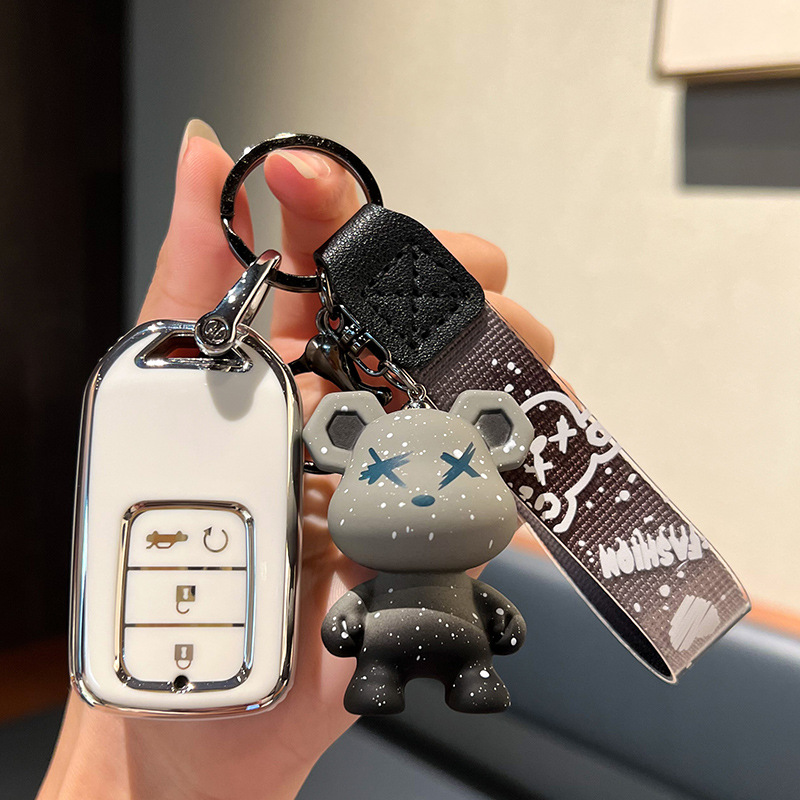 Imágenes aplicables Funda para llaves de coche Nuevo Civic Accord crv de décima generación Binzhi xrv Crown Road Lingpai Fit Shell Hebilla