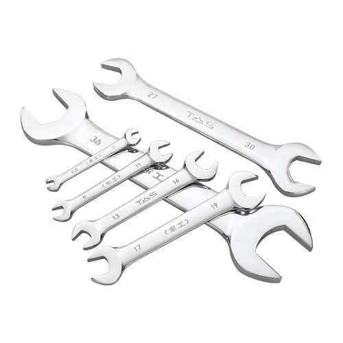 Donggong wrench open-end wrench canvas set double-headed wrench set full set of 8-piece spanner set 10-piece set