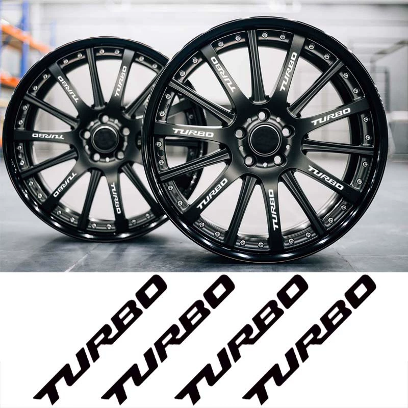 Автомобиль турбо турбо наклейка спортивная задняя этикетка ручная модификация стикер светоотражающие водонепроницаемые наклейки на тело автомобиля