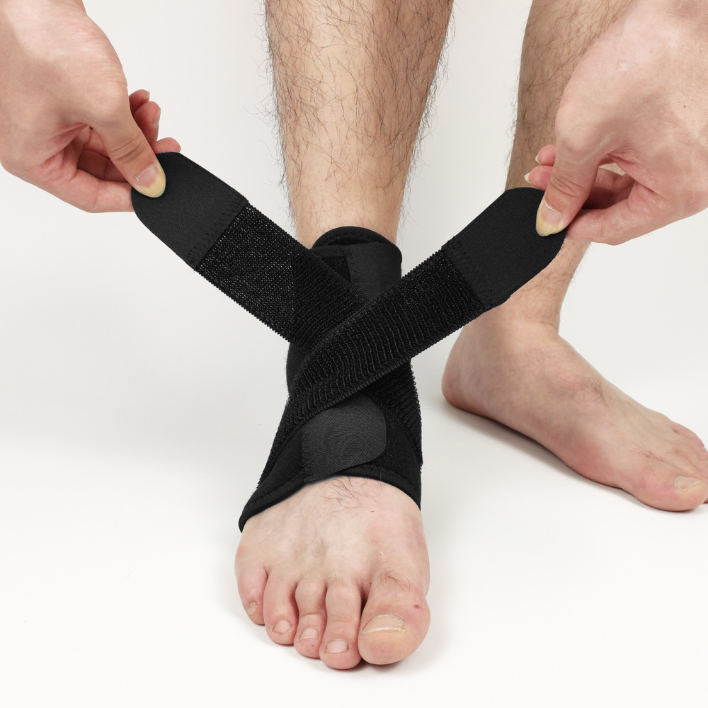 Sports Basketball Ankle Brace Pressure Strap Protective Ankle Sleeve Outdoor Unisex Mountaineering Cycling Ankle Brace Wholesale