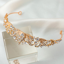 欧美热卖新娘皇冠头饰女亚马逊专供女王头冠公主生日舞会婚礼饰品