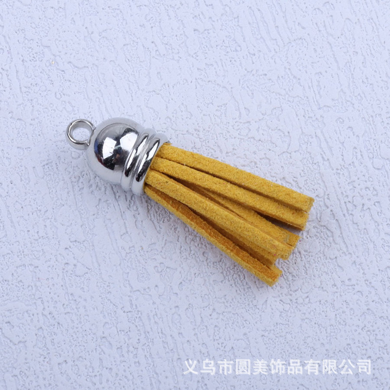 韓国の絨毯のフリンジの鹿の皮のフリンジのDIYの部品のキーはフリンジの服装の補助材料を掛けます。|undefined