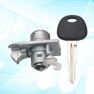 Car lock left door lock core flat milling