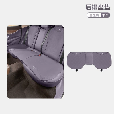 cushion cover four seasons Universal seat cover - leapmoon-xingheng-purple-thin-rear-seat-cushion-5247