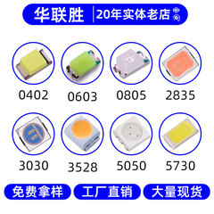 サンプル 0402 ランプビーズ 0603 ランプビーズ 2835LED5730 SMD ランプ 3030 マジックカラー 3535RGB5050 ランプビーズ