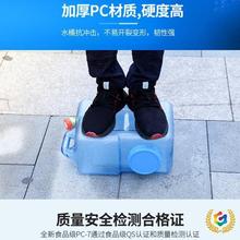 户外水桶车载自驾储水箱纯矿泉水家用储水用蓄水塑料桶带盖带龙头