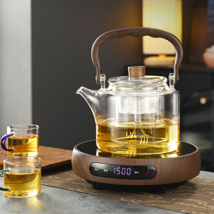 Tango Manufacturer Electric Ceramic Stove Tea Stove 1500W Ultra-Thin Mini Small Glass Pot Tea Maker Gift Tea Making Tea