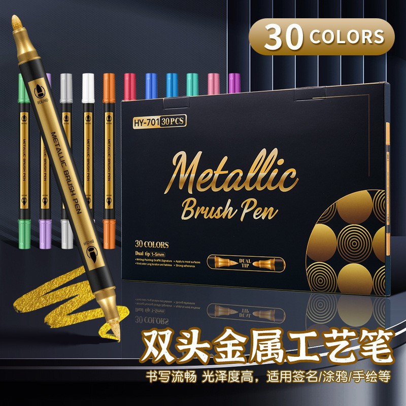 Nuevo tipo líquido directo de acrílico marcador de color plegable para estudiantes de jardín de infantes no tóxico pintado de arte marcador especial