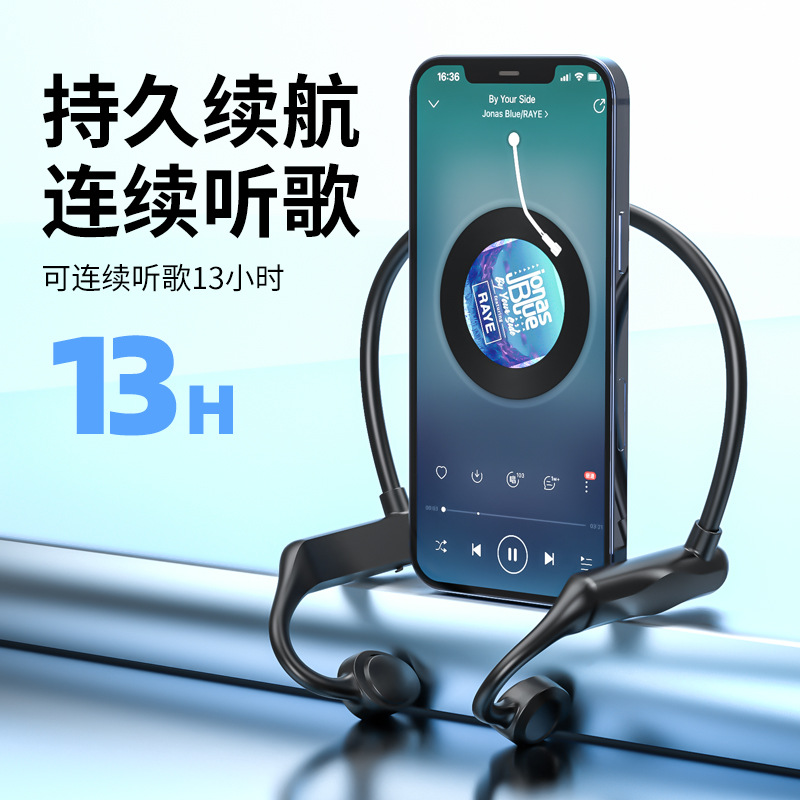 Nueva ventaja modelo no-en-oído conducción de aire auricular Bluetooth inalámbrico corriendo deportes anti-caída transfronteriza auricular Bluetooth al por mayor