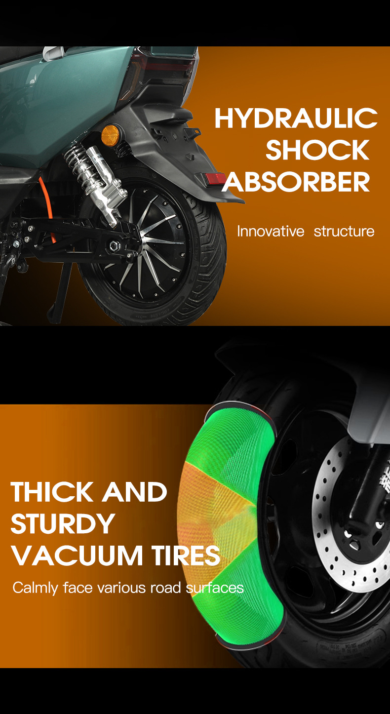 26 New Models of High-Speed Electric Motorcycles with 72V High Power, Lithium Battery Long-Distance Electric Bikes for Export