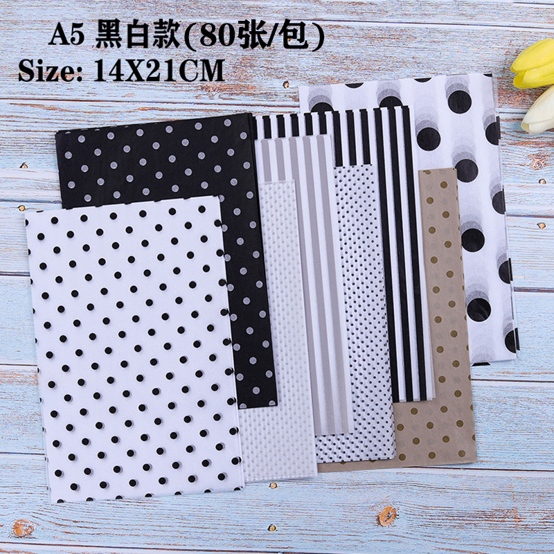 A4 A5 100 piezas de papel de copia compartimiento de ropa a prueba de humedad papel de envolver Zapatos Ropa forro papel de pera papel