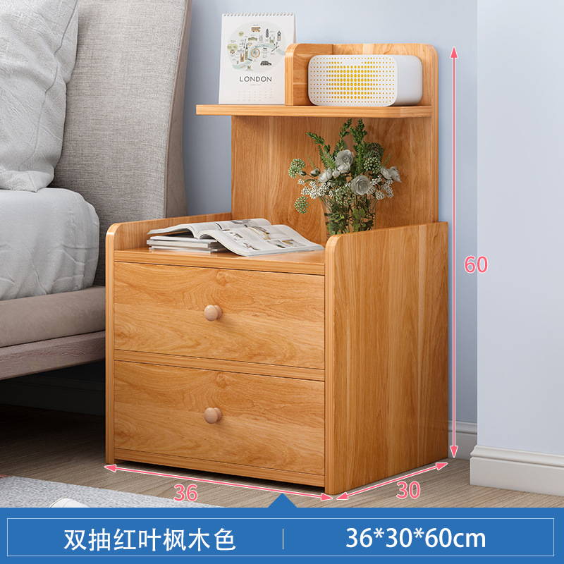 [선반 스타일] 더블 스모크 레드 리프 단풍 색