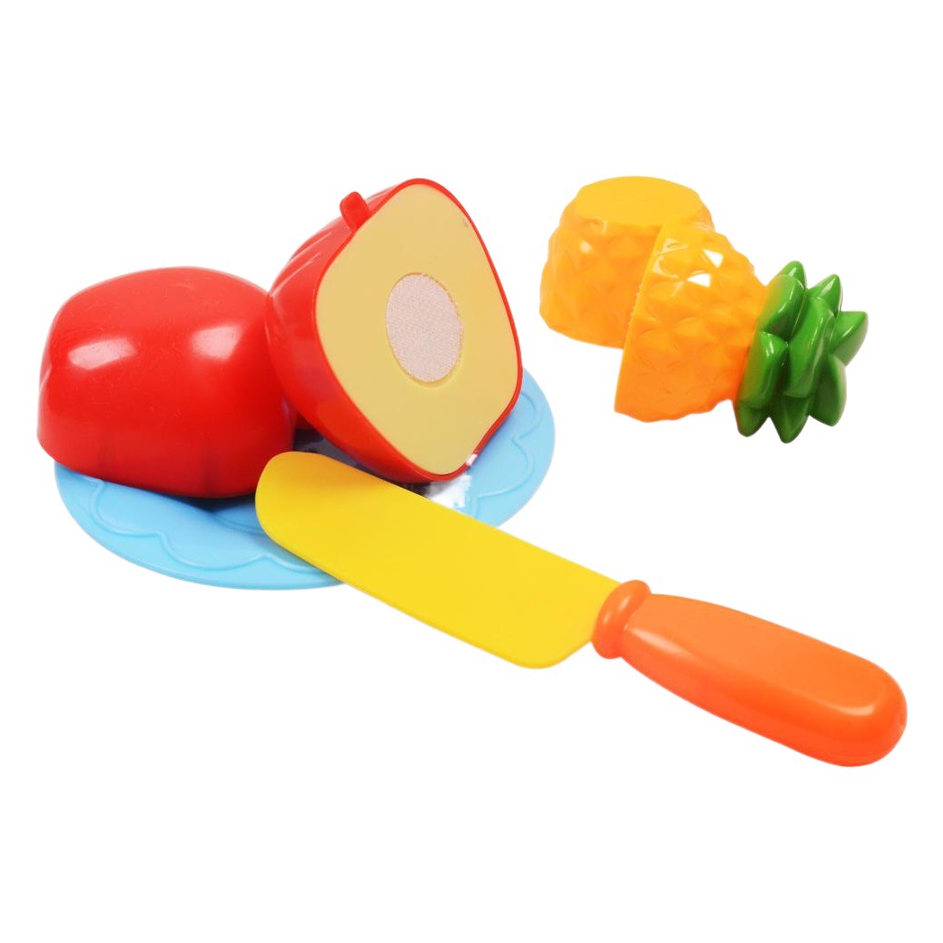 Children's toys fruit and vegetable cutting music cutting early education educational toys cutting fruit toys OPP bag