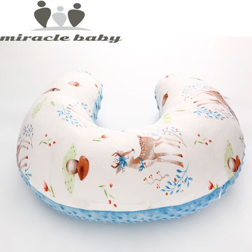 Cross-border Baby Nursing Pillow Ins Bean Velvet Infant Feeding Pillow Baby Learning-to-Sit Pillow Multi-functional U-shaped Maternity Pillow